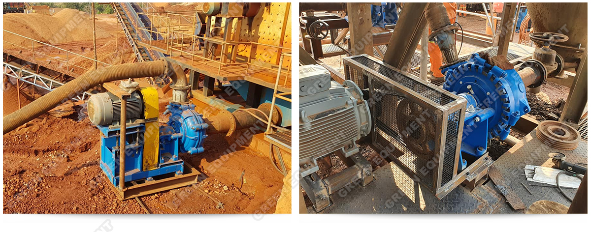 Angola Gold Mining Slurry Pumps