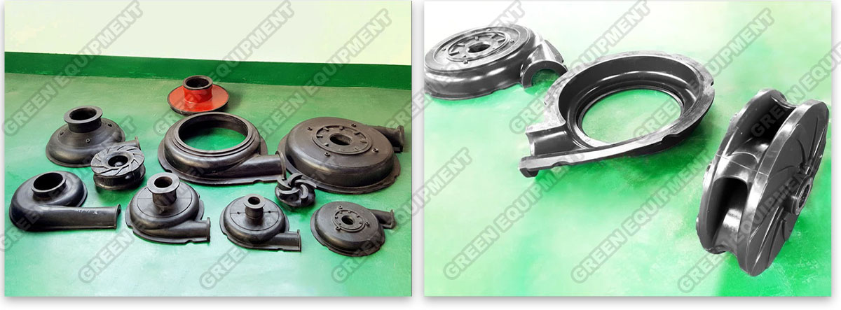 Natural Rubber Corrosion Resistance Spare Parts