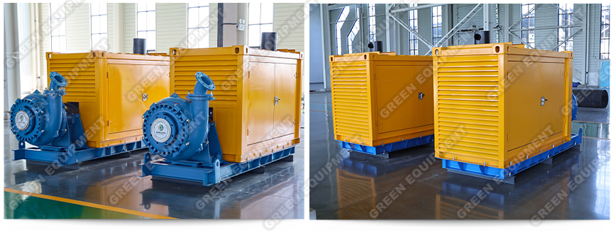 Customize a complete set of sand pumps for the Philippines