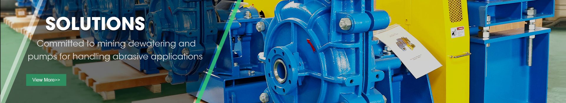 High Efficiency Slurry Pumps